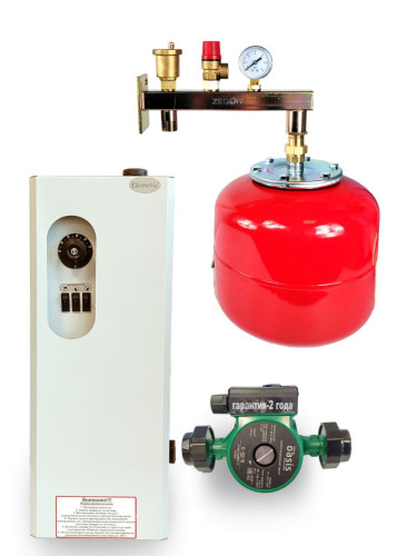 Электрический котел ЭПВМ-12 кВт (до 120 м2) в сборе