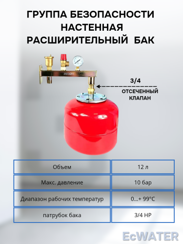 Электрический котел ЭПВМ-15 кВт (до 150 м2) в сборе