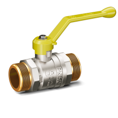 Кран шаровой латунный LD Pride 47.15 Ду15 газ Н-Н рычаг