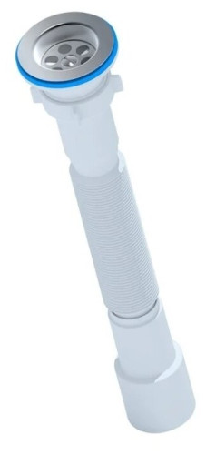 Сифон гофрированный удлинённый 1 1/2"*40/50 (571-1401мм) G116