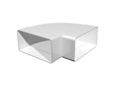 Колено плоское горизонтальное 60х204 620КГП ЭКОВЕНТ