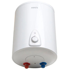Водонагреватель электрический накопительный OASIS LN-10L над раковиной (бак из нержавеющей стали)