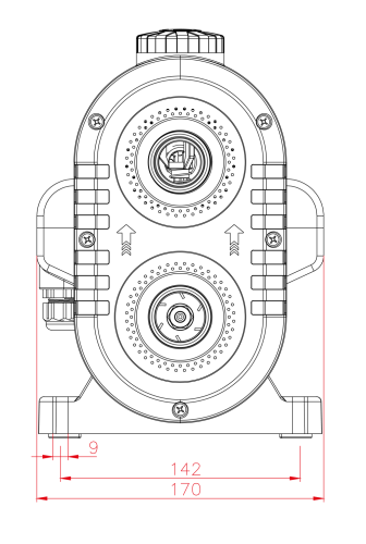 Насосная станция JEMIX НС-СМАРТ-77-45 электронное частотное регулирование электродвигателя