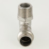 Угольник из нержавеющей стали НР 15х1/2"/90 пресс VTi.953