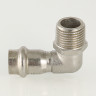 Угольник из нержавеющей стали НР 15х1/2"/90 пресс VTi.953