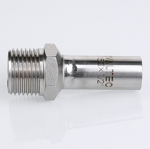 Вставка из нержавеющей стали НР 15х3/4" пресс VTi.906