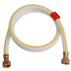 Подводка резиновая для газа 1.8 м Г/Г (белая)