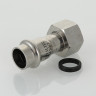 Муфта из нержавеющей стали НГ 35х1.0" пресс VTi.908