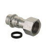 Муфта из нержавеющей стали НГ 35х1.0" пресс VTi.908