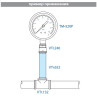 Бочонок 1/2" Н-Н L=60 мм латунь VTr.652