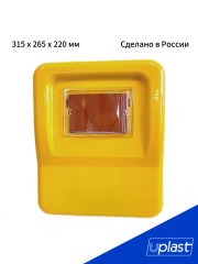 Шкаф для газового счетчика G4 (315х265х220 мм пластик)