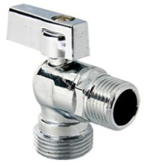 Кран шаровой угловой 1/2&quot;х3/4&quot; Н-Н для сантехприборов хром VT.392