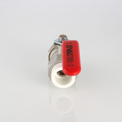 Кран шаровой латунный с муфтами ф25 ПП(б) VTp.745