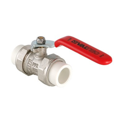 Кран шаровой латунный с муфтами ф25 ПП(б) VTp.745