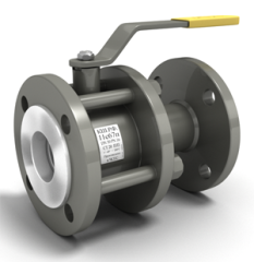 Кран шаровой стальной фланцевый КШРФ 11с67п DN 32 PN40 полнопроходной