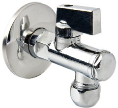 Кран шаровой угловой 1/2&quot;х3/4&quot; с фильтром VT.282