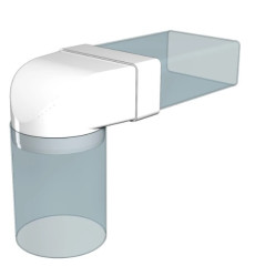 Соединитель угловой 60х204 D=100 620СК10КП