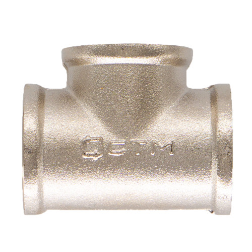 Тройник 1.0" В-В-В латунь СТМ