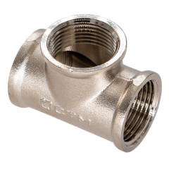 Тройник 1.0&quot; В-В-В латунь СТМ