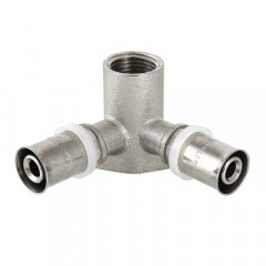 ТРОЙНИК С КРЕПЛЕНИЕМ 16х1/2&quot; пресс VTm.234