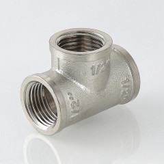 Тройник 1.0&quot; В-В-В латунь VTr.130