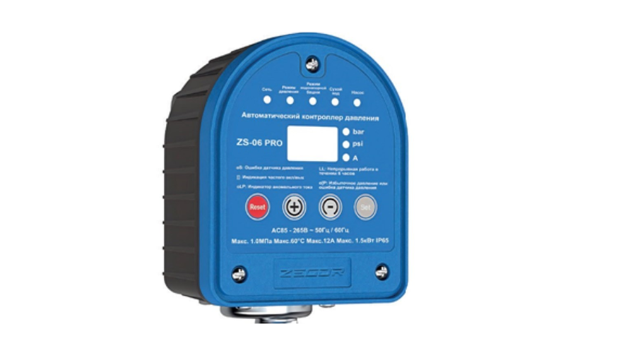 Блок автоматики с цифровым управлением ZS-06 PRO ZEGOR