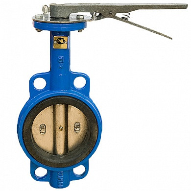 Затвор поворотный DN 150 Ру16 диск чугун Ci