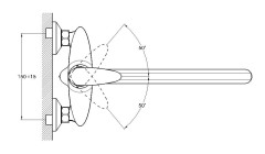 Смеситель для ванны одноручный LOT7-A010