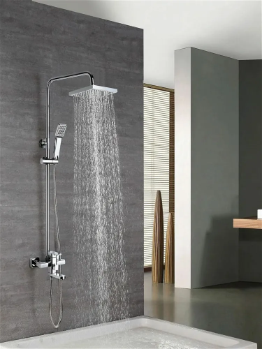 Смеситель с душевой стойкой NEB16-A123