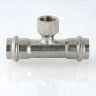 Тройник из нержавеющей стали ВР 28х1.0" пресс VTi.932