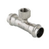 Тройник из нержавеющей стали ВР 28х1.0" пресс VTi.932