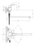 Смеситель для ванны одноручный KLO6-A048