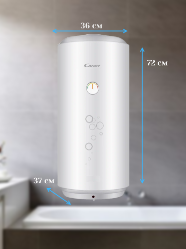Водонагреватель электрический накопительный CANDY CR50V-B2SL(R)