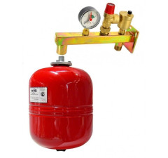Комплект бак расширительный с группой безопасности EcWATER RED 8
