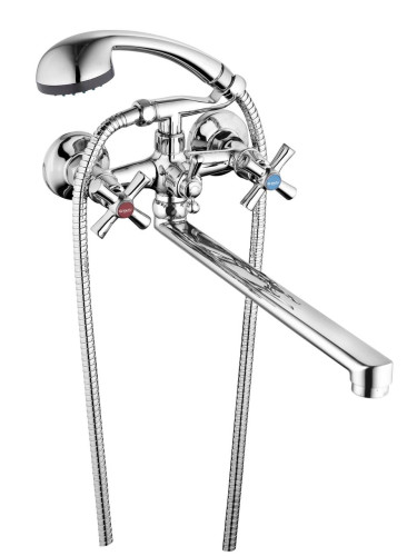 Смеситель для ванны двуручный QFR7-C722